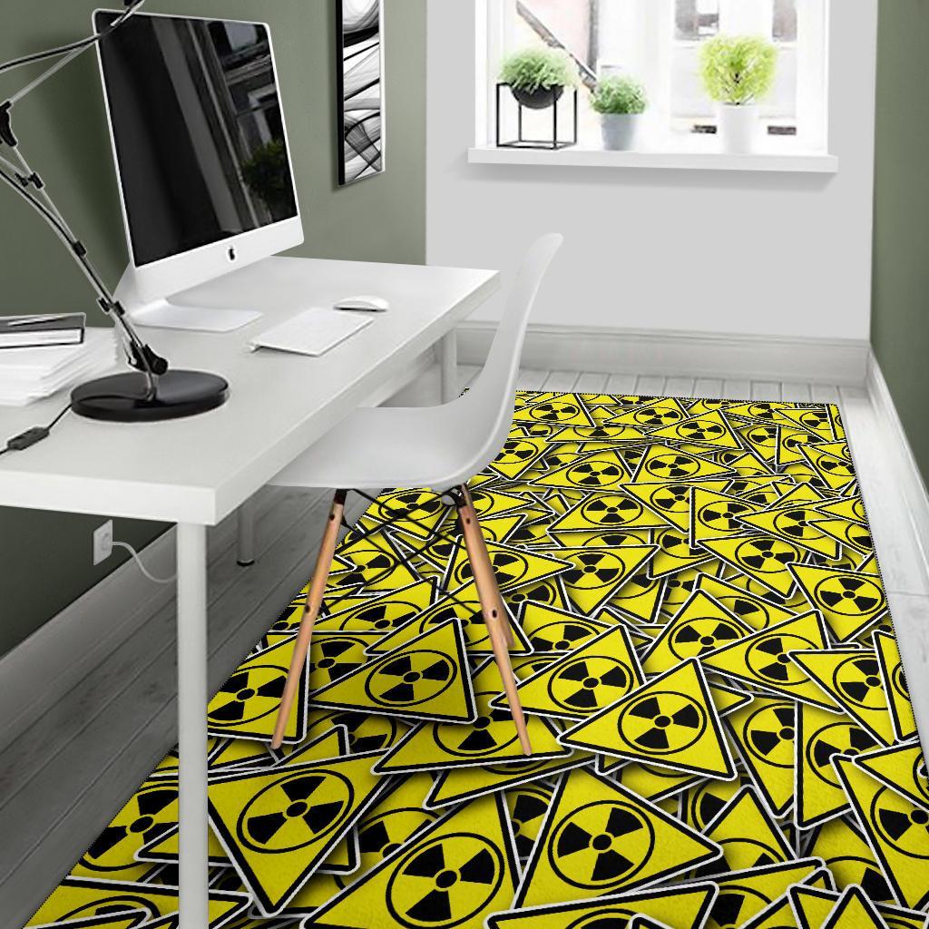Pattern Print Radiation Floor Mat-grizzshop