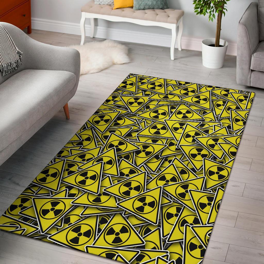 Pattern Print Radiation Floor Mat-grizzshop