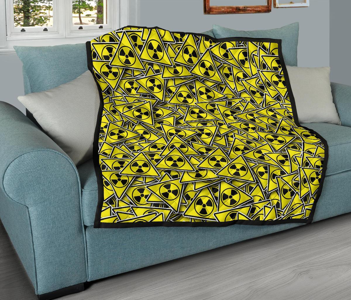 Pattern Print Radiation Quilt-grizzshop