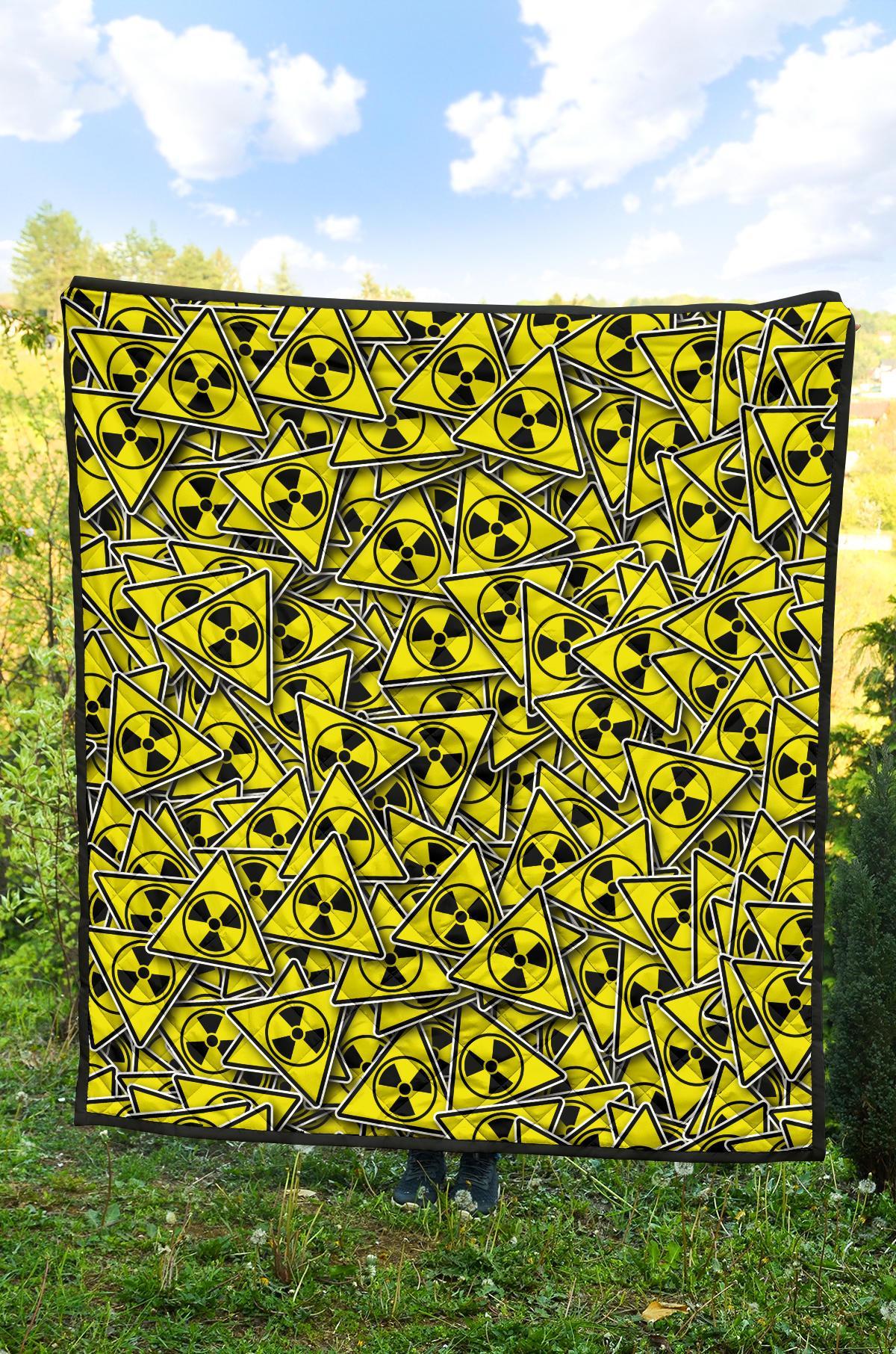 Pattern Print Radiation Quilt-grizzshop