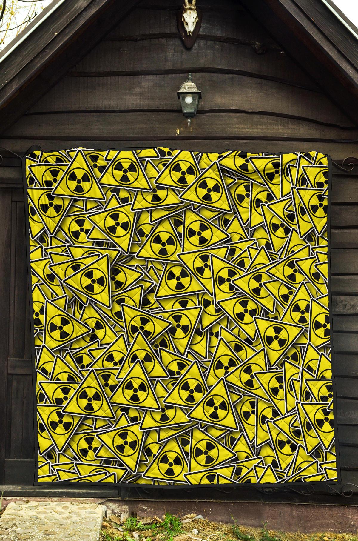 Pattern Print Radiation Quilt-grizzshop