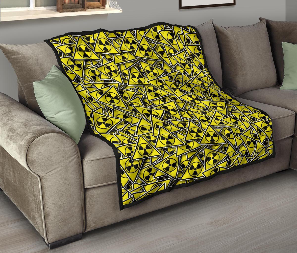 Pattern Print Radiation Quilt-grizzshop