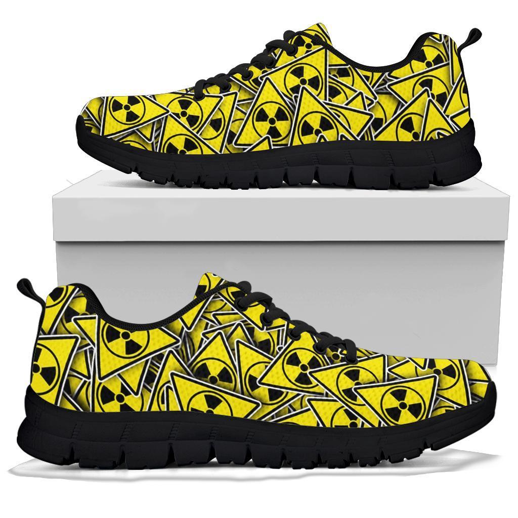 Pattern Print Radiation Sneaker Shoes For Men Women-grizzshop