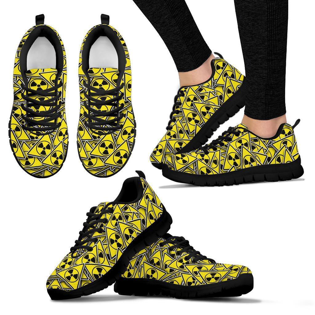 Pattern Print Radiation Sneaker Shoes For Men Women-grizzshop