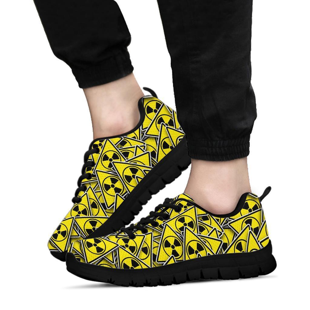 Pattern Print Radiation Sneaker Shoes For Men Women-grizzshop