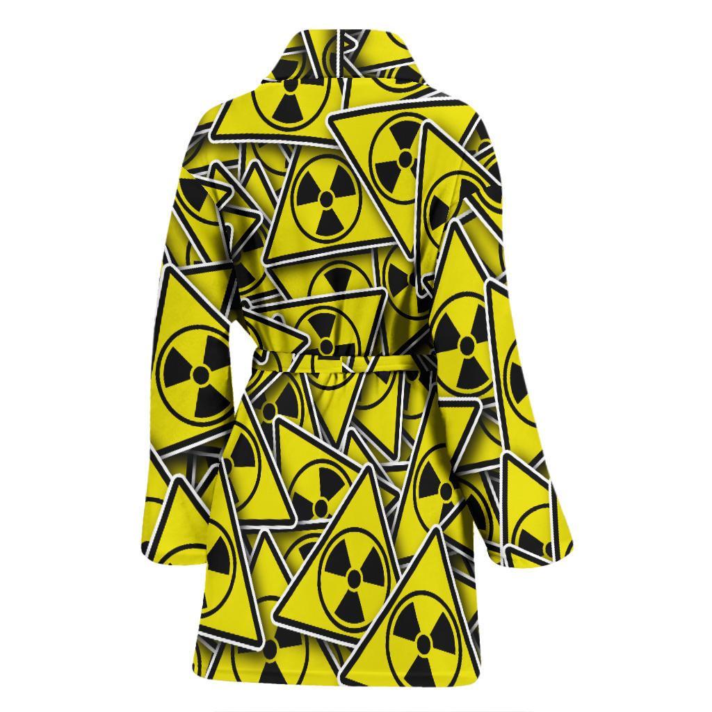 Pattern Print Radiation Women Long Robe-grizzshop