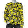 Pattern Print Radiation Women's Sweatshirt-grizzshop