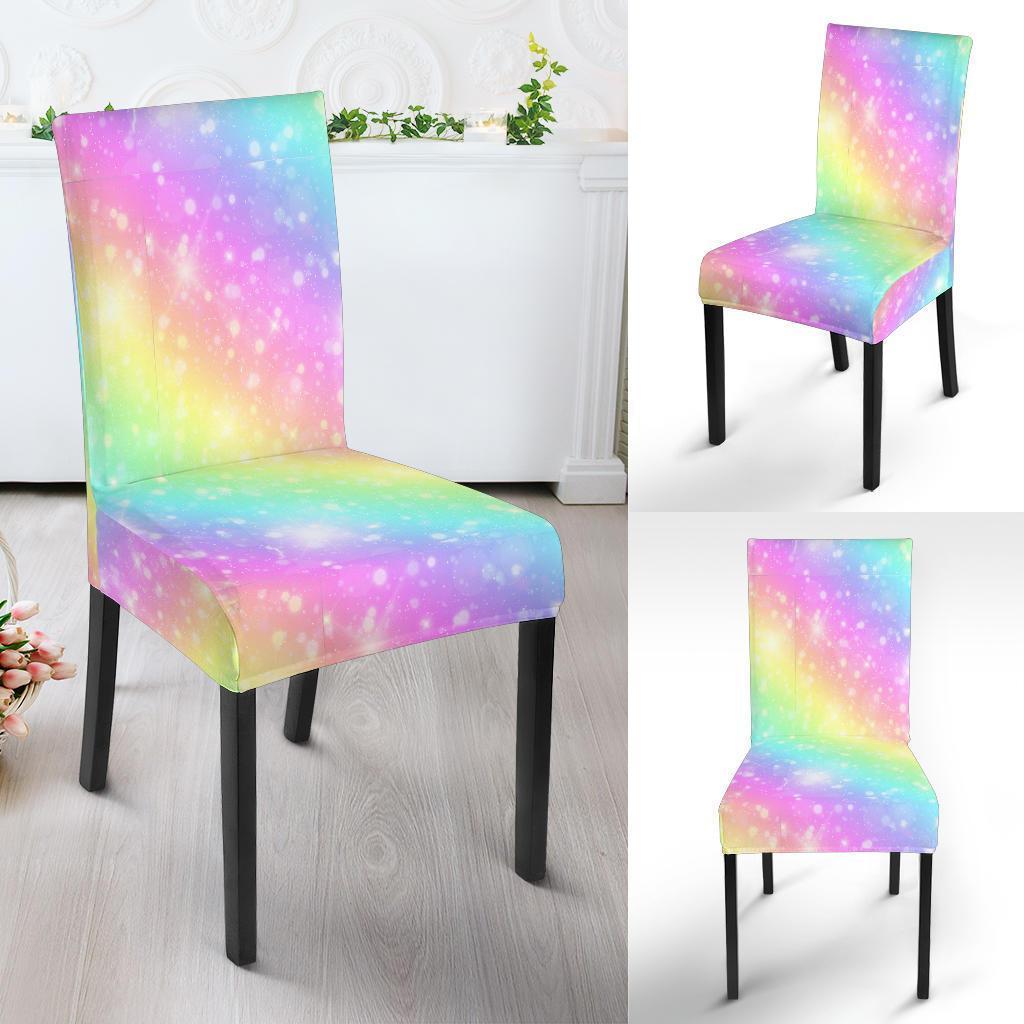 Pattern Print Rainbow Colorful Chair Cover-grizzshop