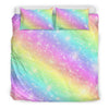 Pattern Print Rainbow Colorful Duvet Cover Bedding Set-grizzshop