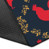 Pattern Print Rooster Floor Mat-grizzshop