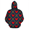 Pattern Print Rooster Men Women Pullover Hoodie-grizzshop