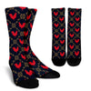 Pattern Print Rooster Unisex Crew Socks-grizzshop