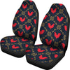 Pattern Print Rooster Universal Fit Car Seat Covers-grizzshop