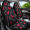 Pattern Print Rooster Universal Fit Car Seat Covers-grizzshop