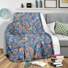 Pattern Print Seahorse Blanket-grizzshop