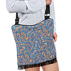 Pattern Print Seahorse Crossbody Bags-grizzshop