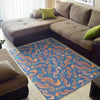 Pattern Print Seahorse Floor Mat-grizzshop