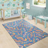 Pattern Print Seahorse Floor Mat-grizzshop