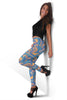 Pattern Print Seahorse Print Pattern Women Leggings-grizzshop