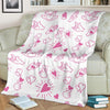 Pattern Print Sign Language Blanket-grizzshop