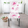 Pattern Print Sign Language Chair Cover-grizzshop