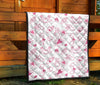 Pattern Print Sign Language Quilt-grizzshop