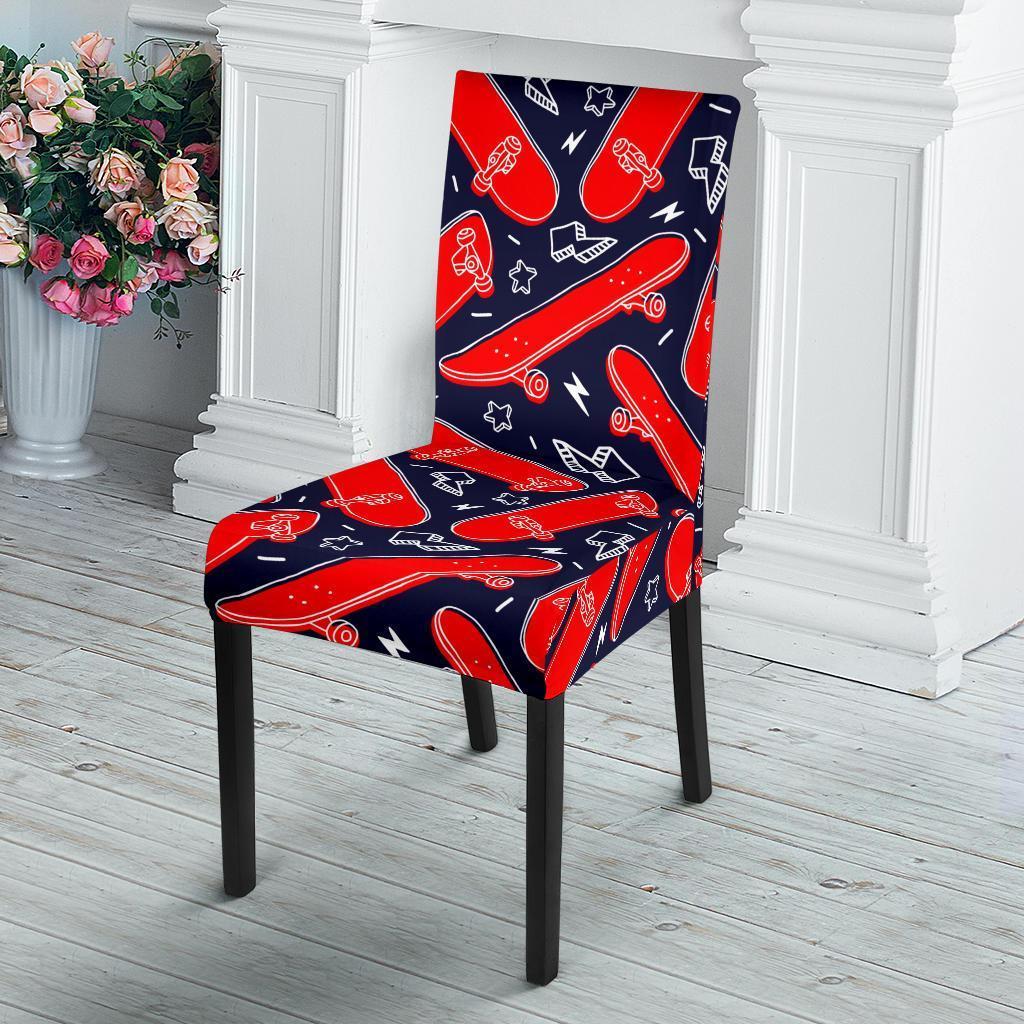 Pattern Print Skateboard Chair Cover-grizzshop