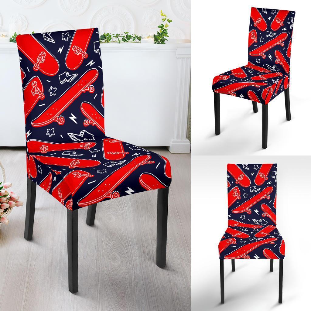 Pattern Print Skateboard Chair Cover-grizzshop