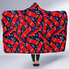 Pattern Print Skateboard Hooded Blanket-grizzshop