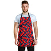 Pattern Print Skateboard Men's Apron-grizzshop