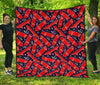 Pattern Print Skateboard Quilt-grizzshop