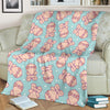 Pattern Print Sloth Blanket-grizzshop