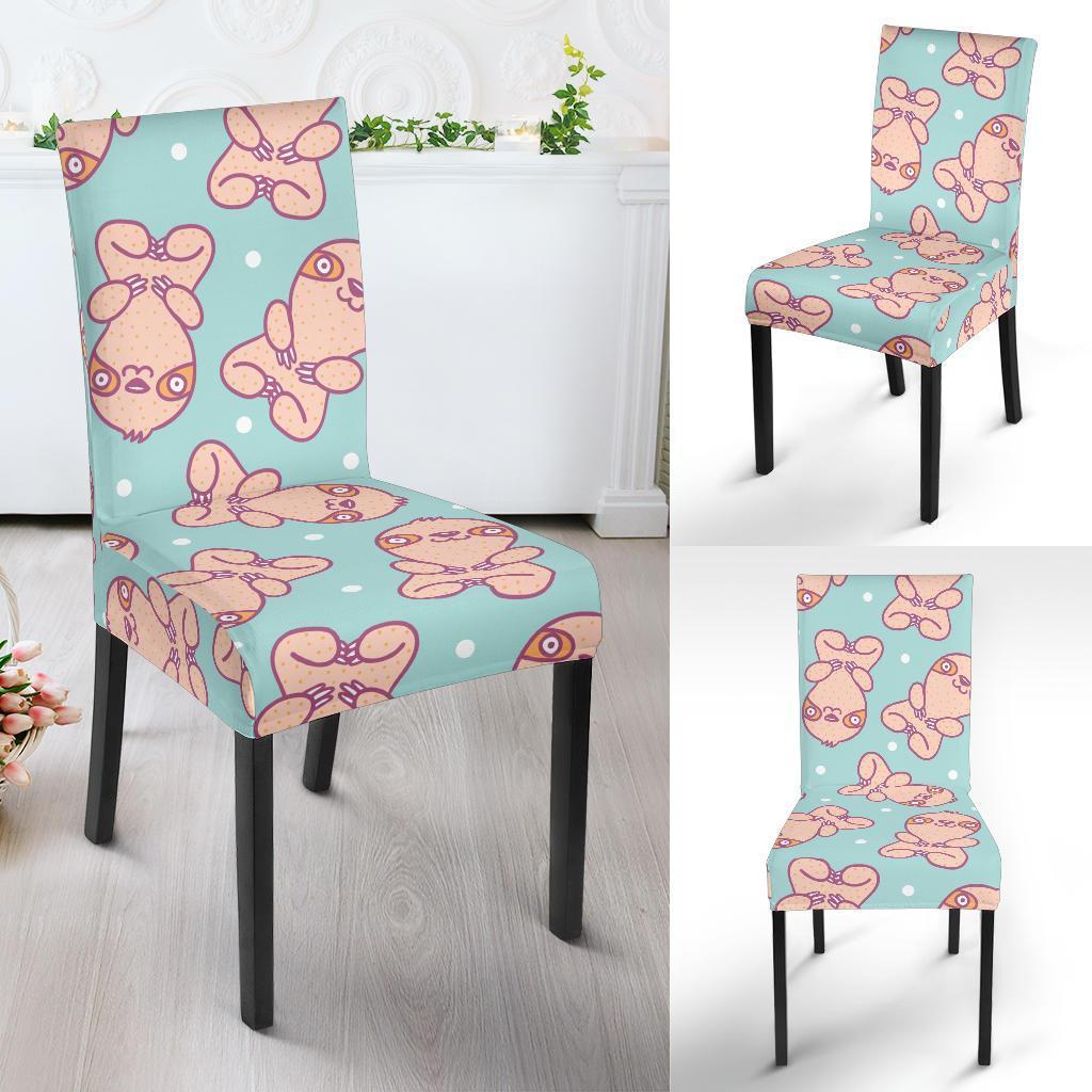 Pattern Print Sloth Chair Cover-grizzshop