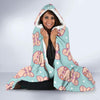 Pattern Print Sloth Hooded Blanket-grizzshop