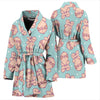 Load image into Gallery viewer, Pattern Print Sloth Pattern Print Women Long Robe-grizzshop