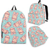 Pattern Print Sloth Premium Backpack-grizzshop