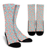 Pattern Print Sloth Unisex Crew Socks-grizzshop