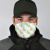 Pattern Print Snail Face Mask-grizzshop