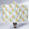 Pattern Print Snail Hooded Blanket-grizzshop