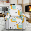 Pattern Print Snail Recliner Cover-grizzshop