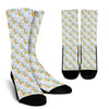 Pattern Print Snail Unisex Crew Socks-grizzshop