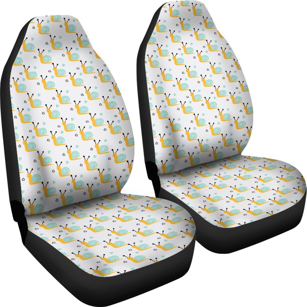 Pattern Print Snail Universal Fit Car Seat Cover-grizzshop