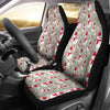 Pattern Print Snowflake Snowman Universal Fit Car Seat Cover-grizzshop