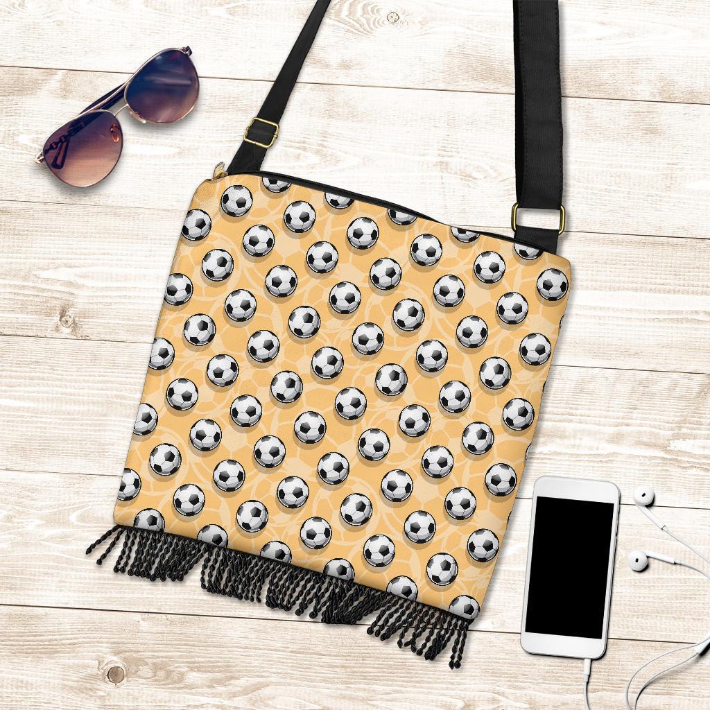 Pattern Print Soccer Crossbody Bags-grizzshop