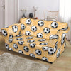 Pattern Print Soccer Loveseat Cover-grizzshop