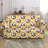 Pattern Print Soccer Loveseat Cover-grizzshop