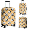 Pattern Print Soccer Luggage Cover Protector-grizzshop