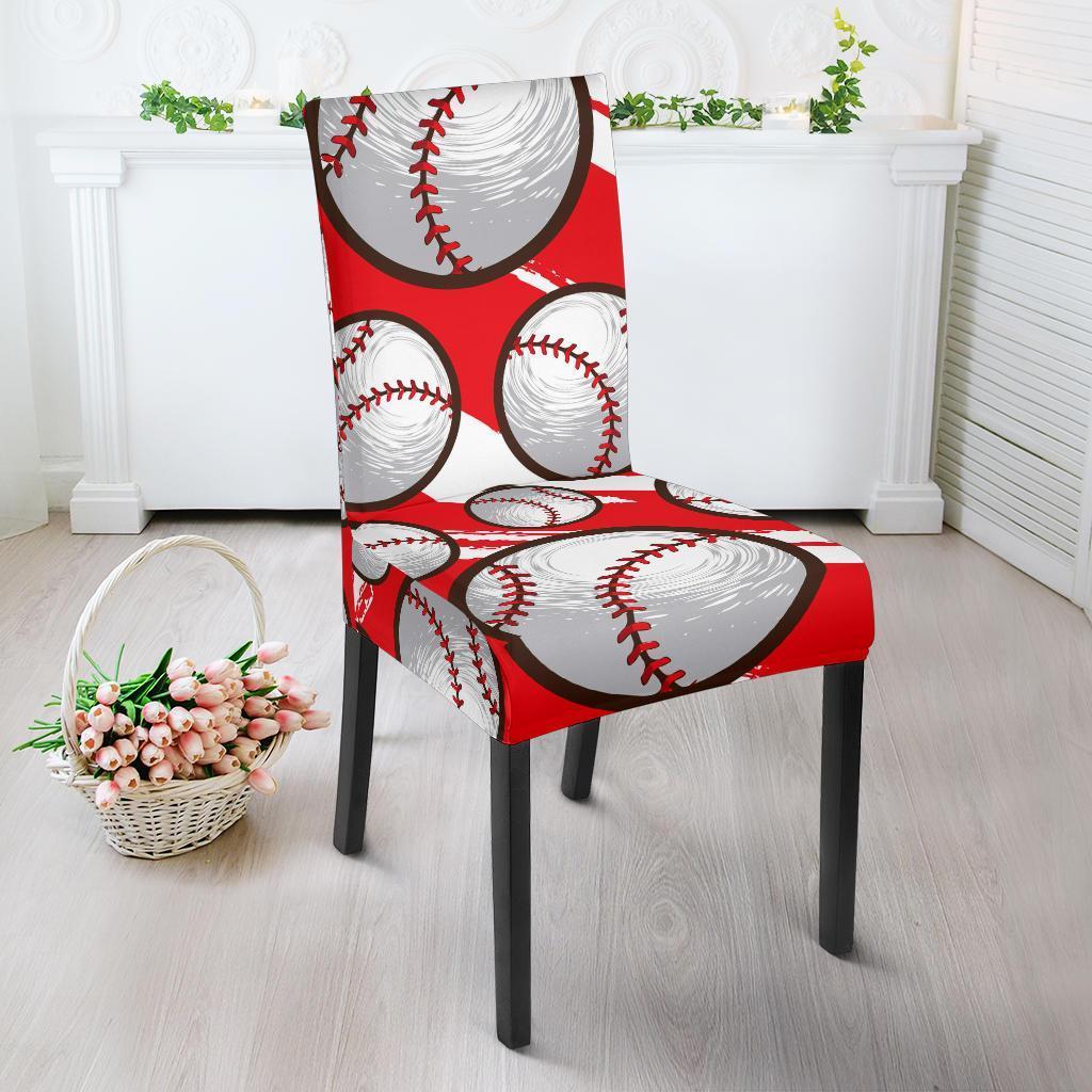 Pattern Print Softball Chair Cover-grizzshop