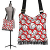 Pattern Print Softball Crossbody Bags-grizzshop