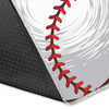 Pattern Print Softball Floor Mat-grizzshop